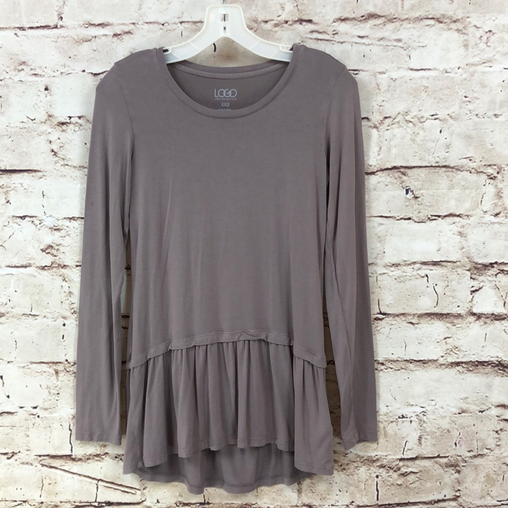 LOGO by Lori Goldstein Tunic Top